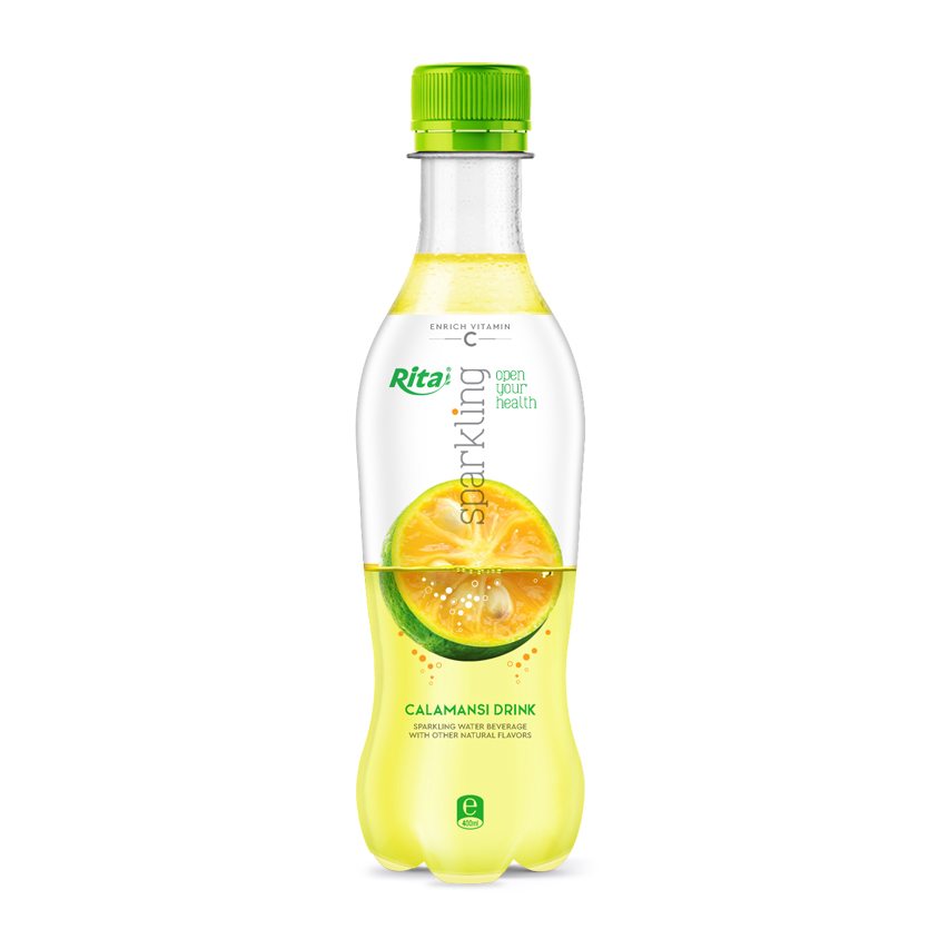 400ml Pet Bottle Sparkling Calamasi Flavor Water Drink